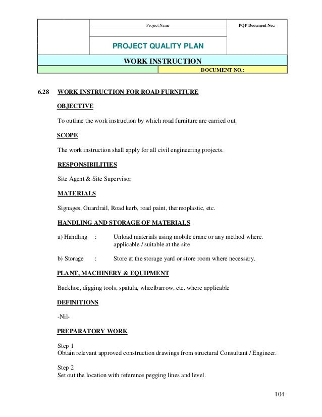 Building Work Method Statement Building Work Method Statement