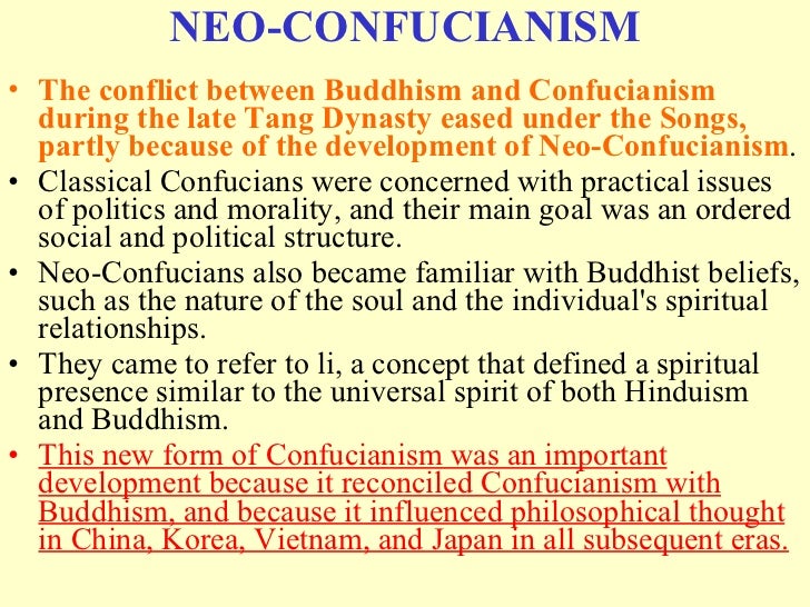 neo confucianism Confucianism (rujiao) is a way of life taught by confucius (kong fuzi) in china in the 6th-5th century bce and the rituals and traditions associated with himsometimes viewed as a philosophy, sometimes as a religion, confucianism is perhaps best understood as an all-encompassing humanism that is compatible with other forms of religion. neo confucianism Confucianism (rujiao) is a way of life taught by confucius (kong fuzi) in china in the 6th-5th century bce and the rituals and traditions associated with himsometimes viewed as a philosophy, sometimes as a religion, confucianism is perhaps best understood as an all-encompassing humanism that is compatible with other forms of religion.