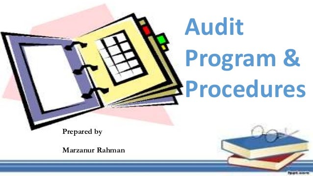 Procedure Of Audit Program