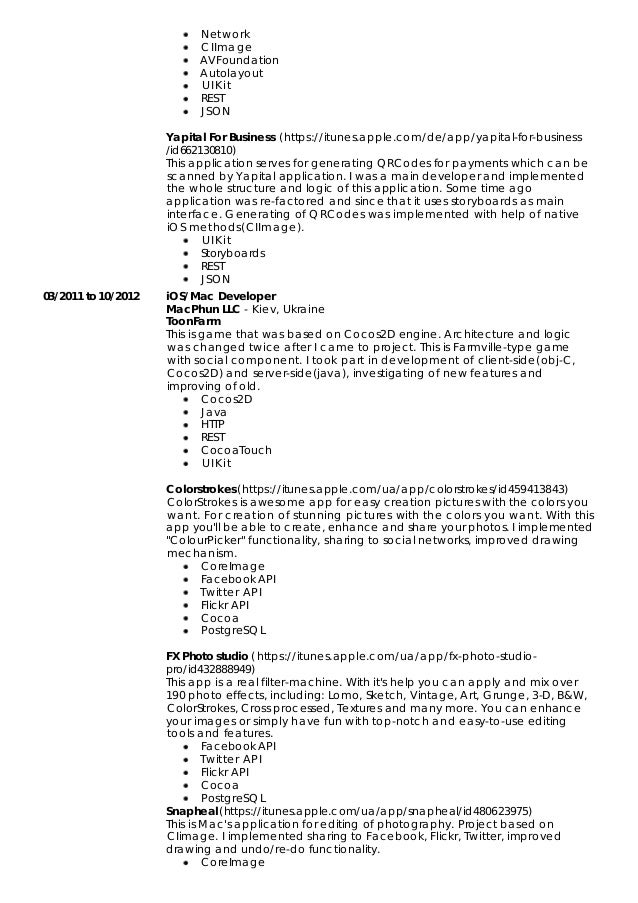 best resume ever