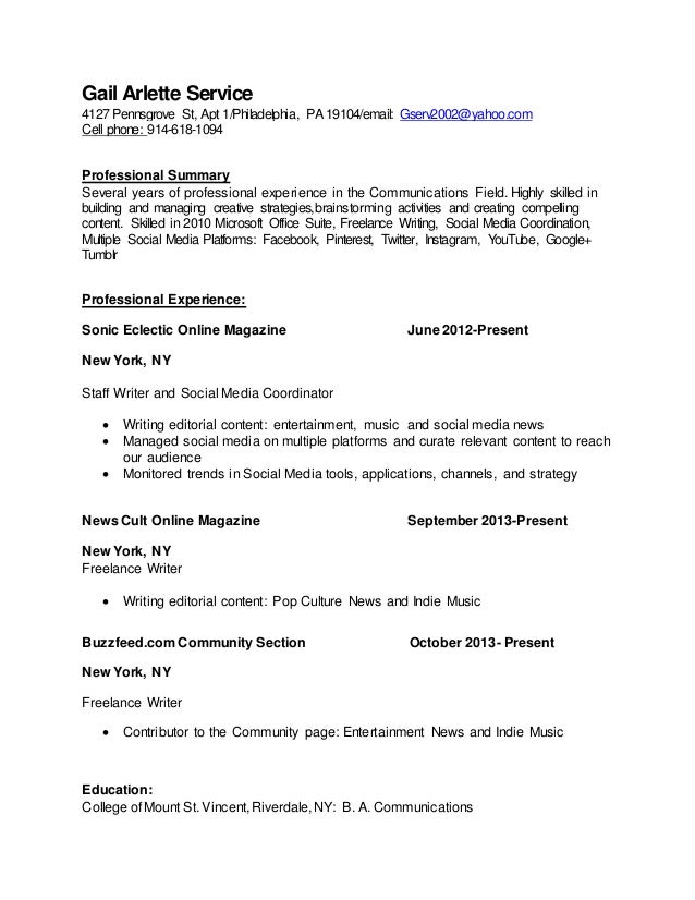 resume writing services in philadelphia