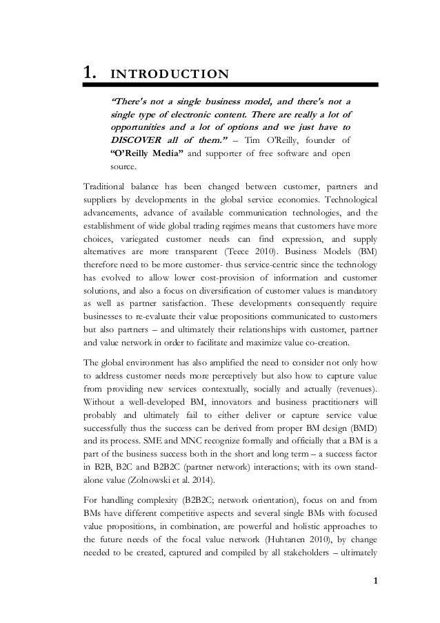 Successful business model innovation - DiVA