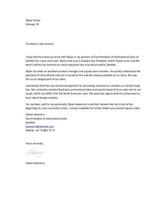 letter of recommendation fabian salaverry vp letter of recommendation for cheerleading