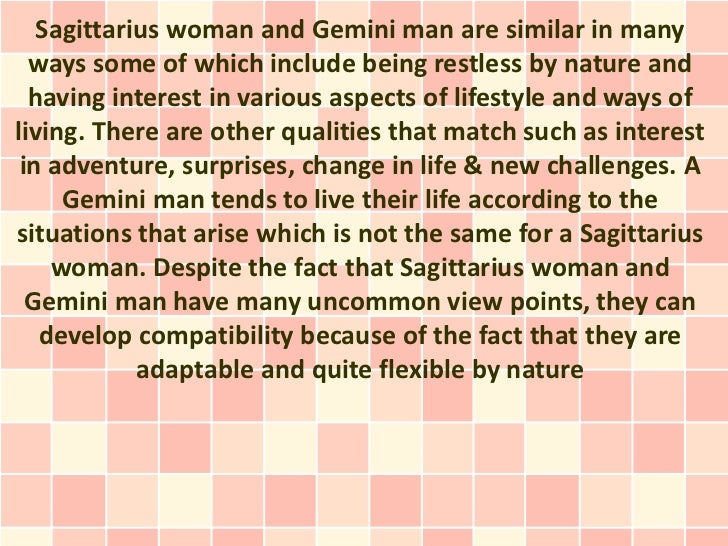 Gemini Female Sagittarius Male Compatibility 33