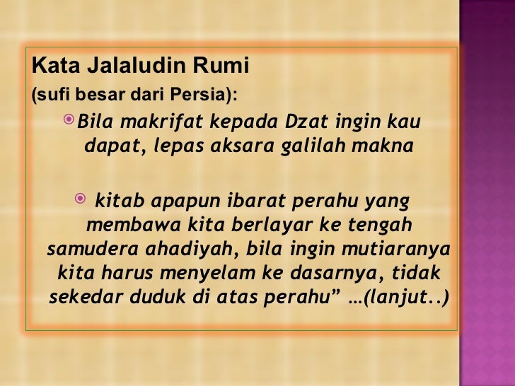 28 Kata Kata Bijak Sufi - Kata Bijak Mutiara Cinta
