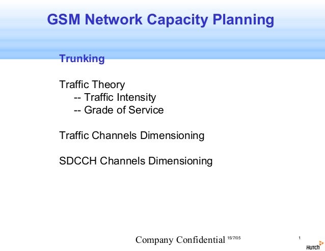 GSM CELL PLANNING gsm cell planning: