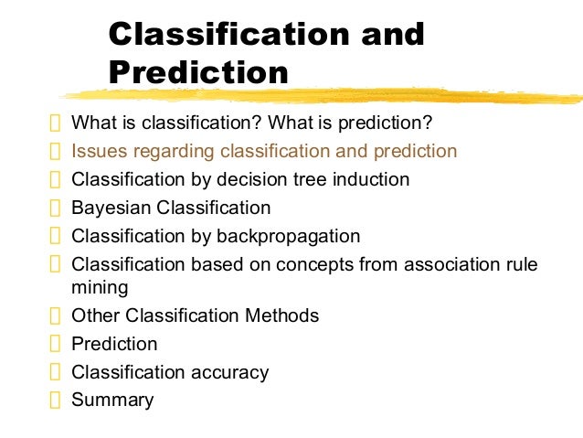 Data prediction methods