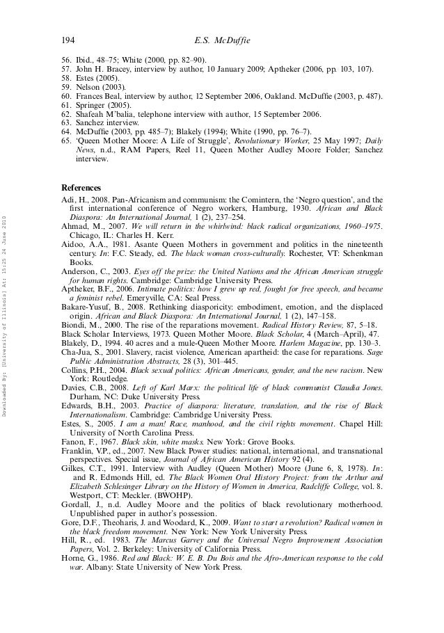 African diaspora essay