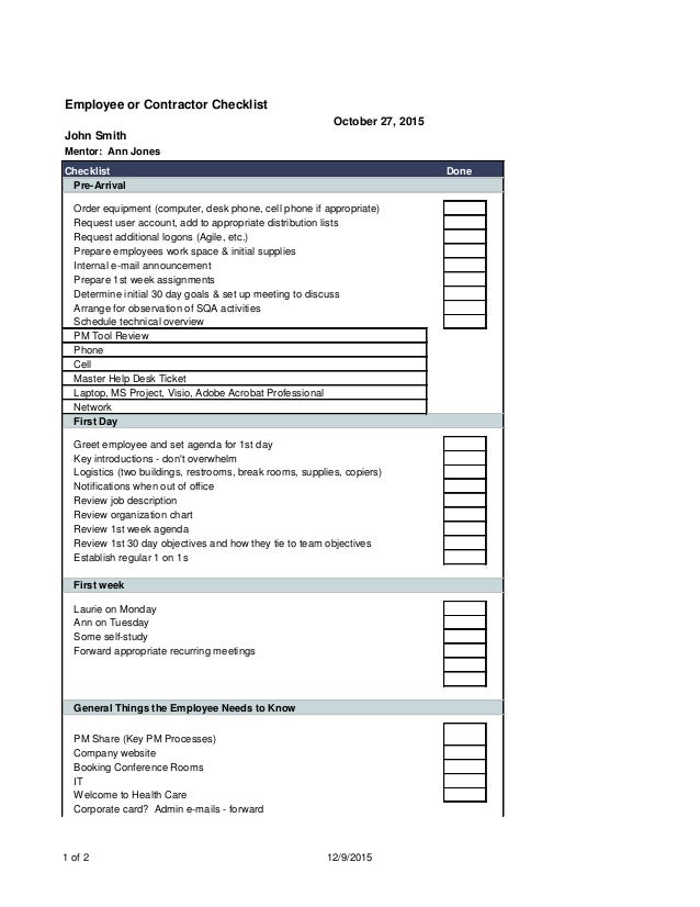 hr new hire checklist new employees checklist