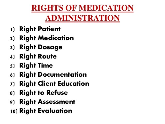 rights of medication administration Nurses are human and medication errors can happen we have a responsibility to find and implement ways of minimising them though, to keep our patients safe. rights of medication administration Nurses are human and medication errors can happen we have a responsibility to find and implement ways of minimising them though, to keep our patients safe.