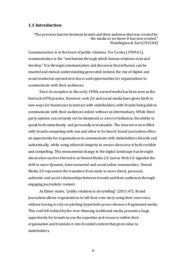 Service branding thesis