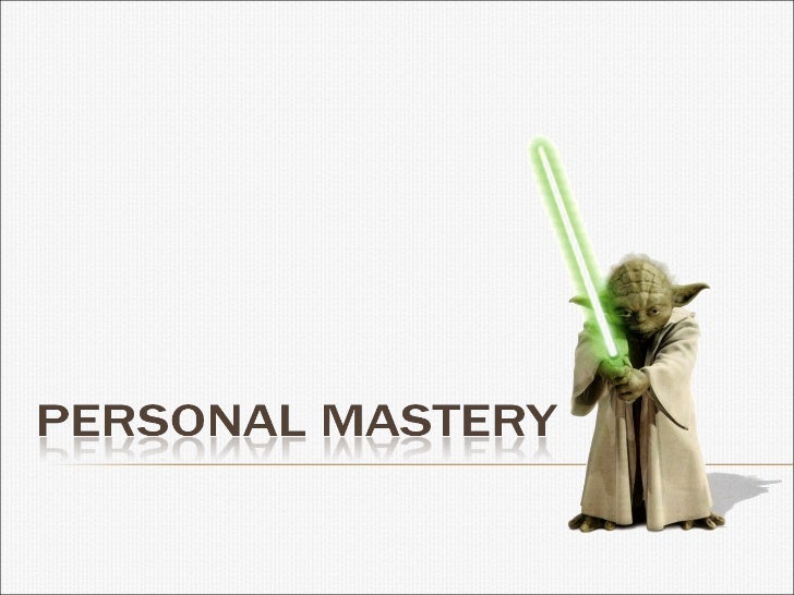 personal mastery