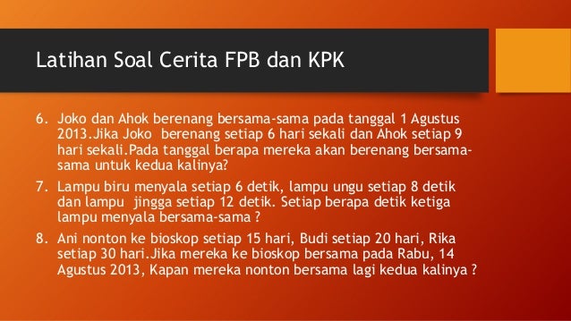 FPB dan KPK