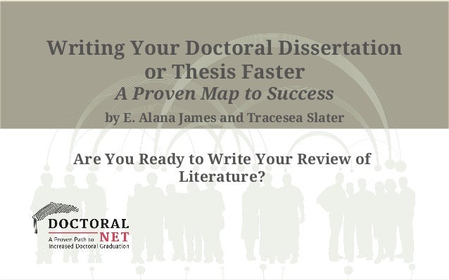 How to write a doctoral dissertation on path to success