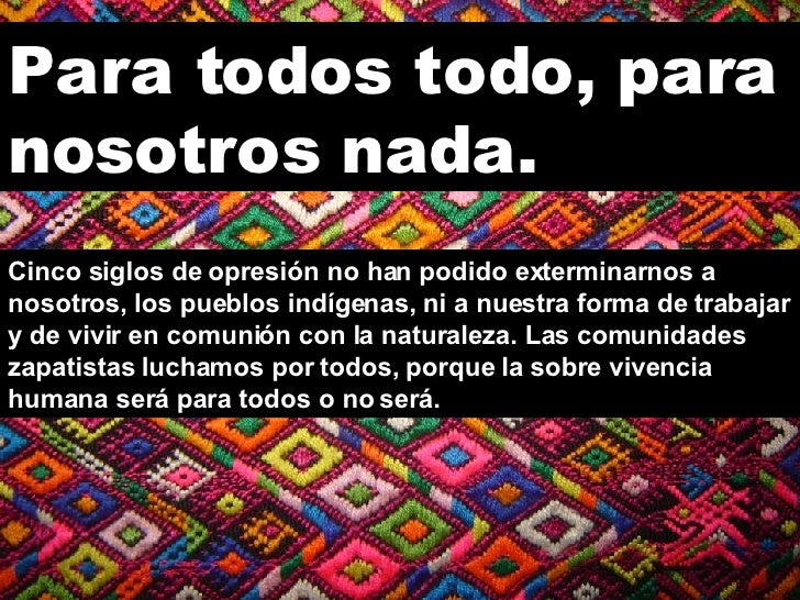 Resultado de imagen para ezln frases del subcomandante marcos