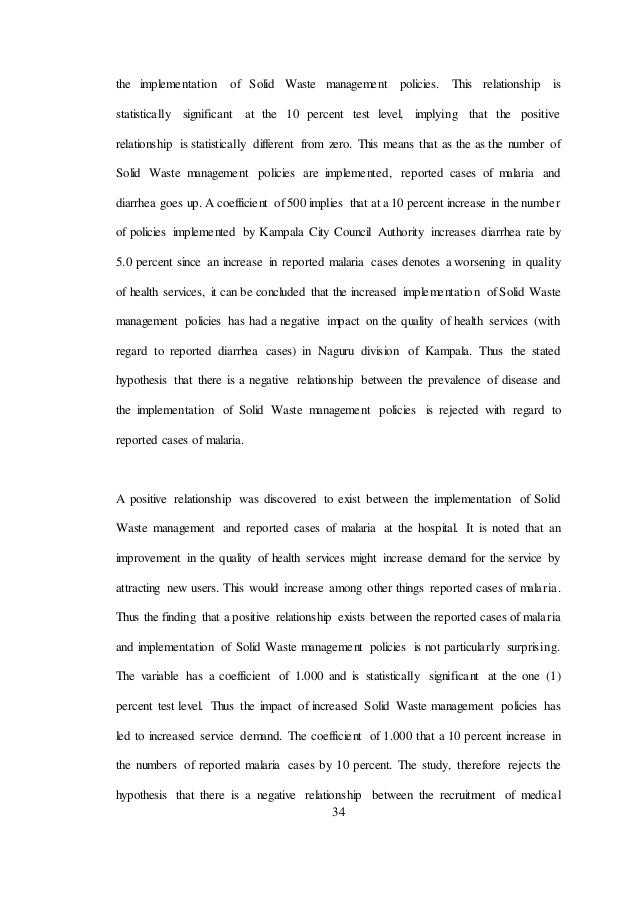 dissertation on solid waste management dissertation on solid waste management