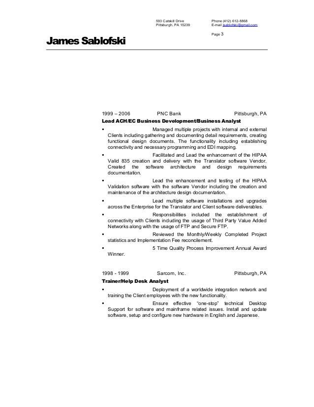 solutions architect resumes