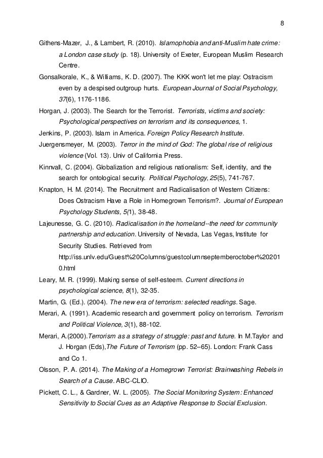 Essay on Terrorism for Kids, Children and Students