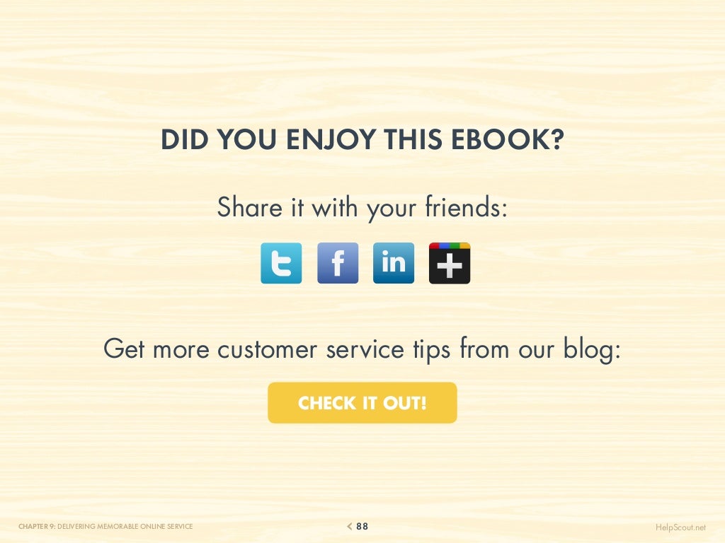 enjoy customer service