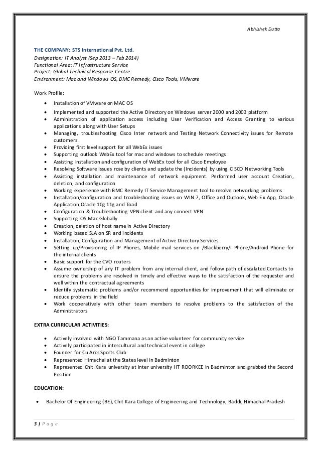 software configuration management resumes