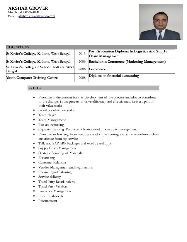 Purchase store resume Purchase store resume