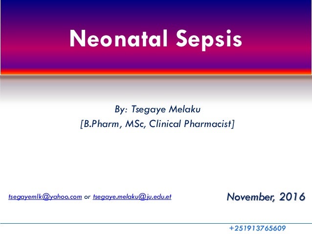 Neonatal sepsis ppt 2020 picture