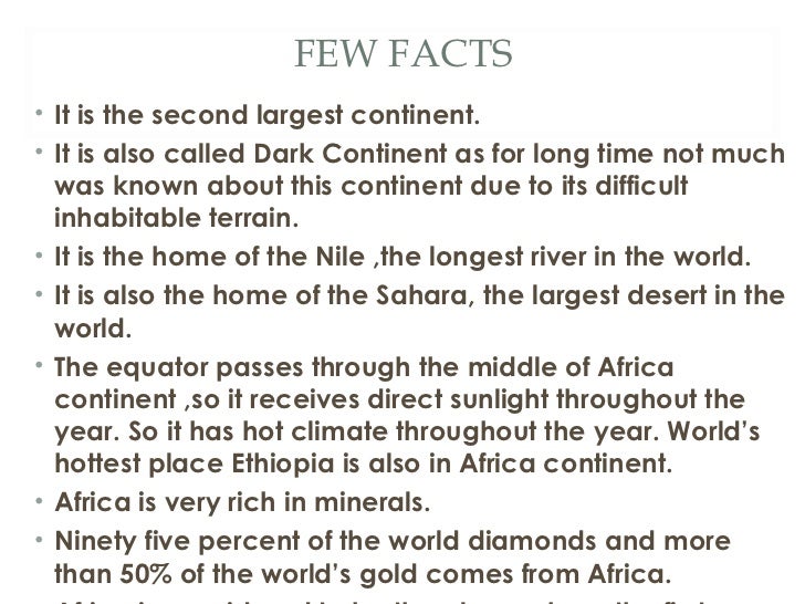 7 continents facts interesting fun