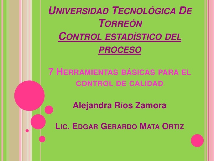 HERRAMIENTAS CALIDAD herramientas calidad: