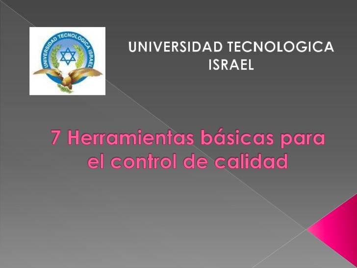HERRAMIENTAS CALIDAD herramientas calidad: