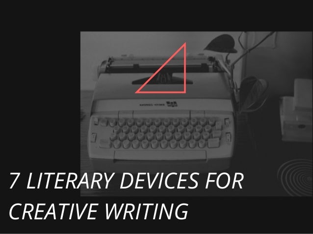 creative writing key terms