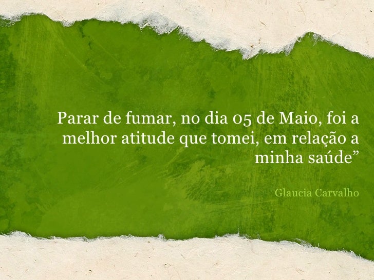 Como é possível deixar de fumar mais