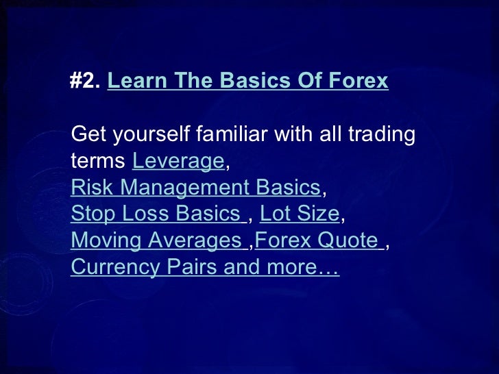 Making money online through forex