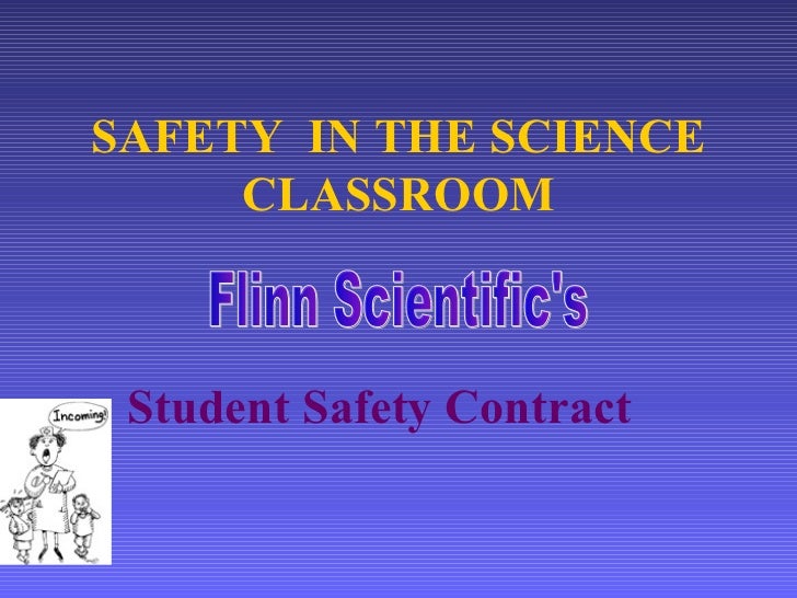 flinn scientific safety contract