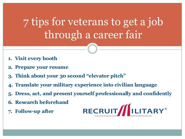 career fair advice