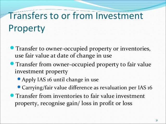How To Recognise Loss In Fair Value Of Investment Property How To Recognise Loss In Fair Value Of Investment Property