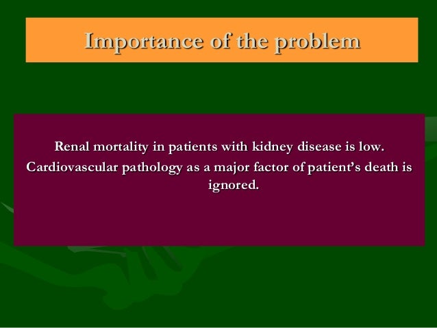 Renal Dialysis standards