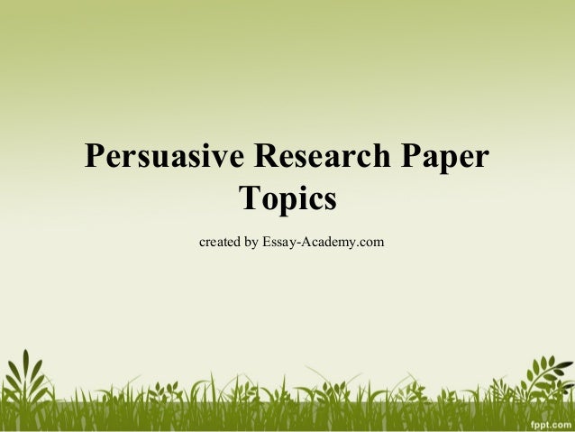 informative research paper