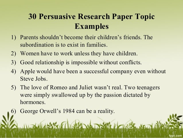 Research Paper Topics - Best Essay ?