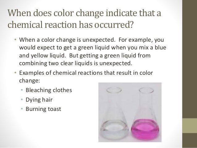 Chemical reaction essays