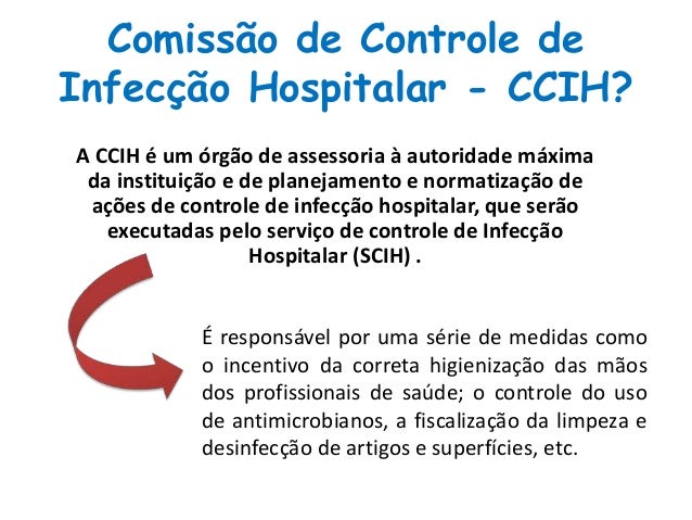 8 infecção hospitalar e ccih