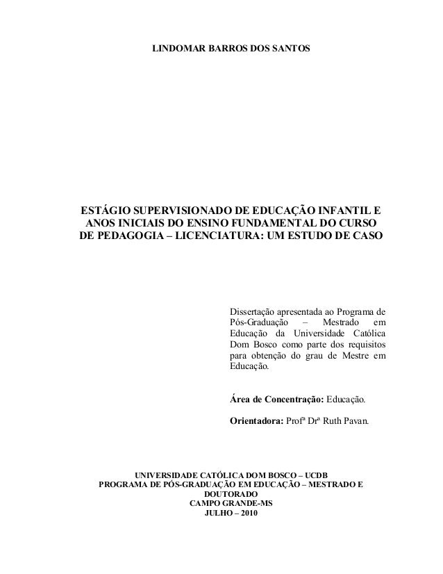 Relatorios de estagio supervisionado prontos