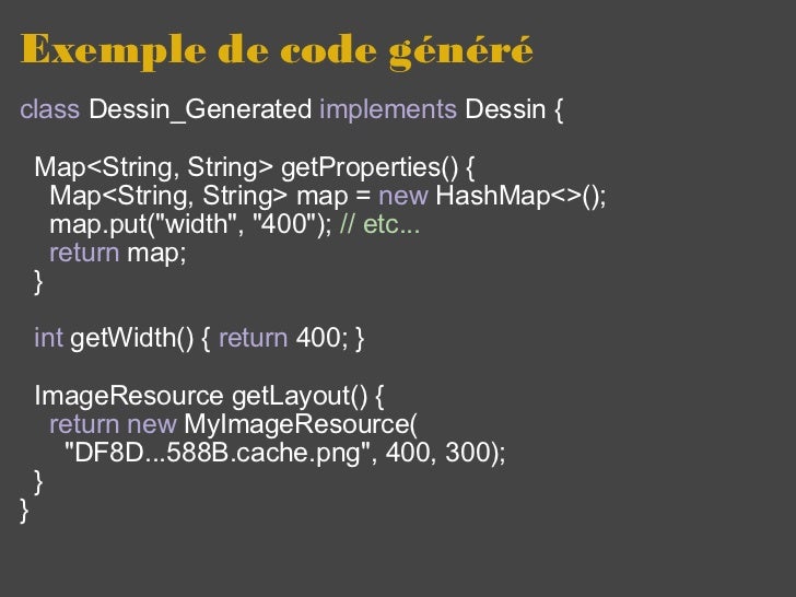 exemple de code gwt