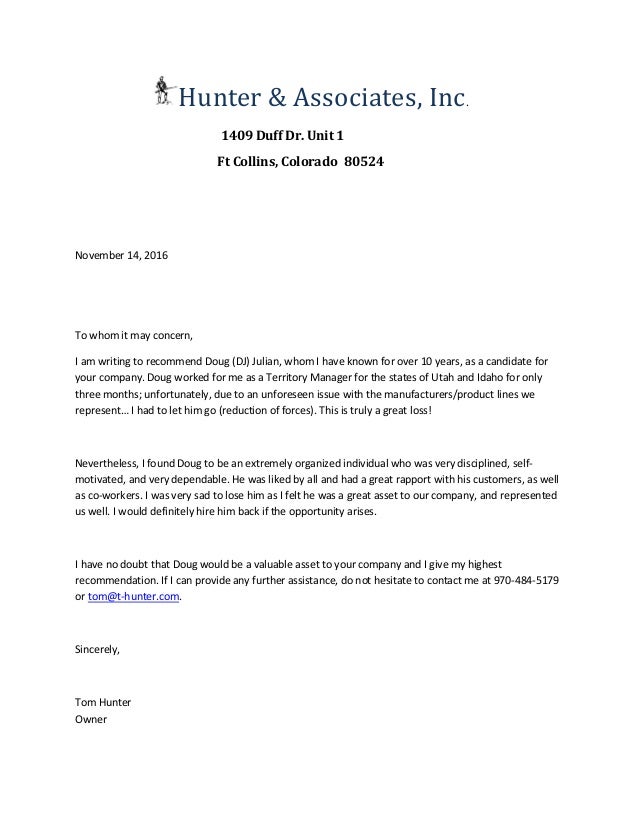 letter of recommendation hunter hunter college letter of recommendation