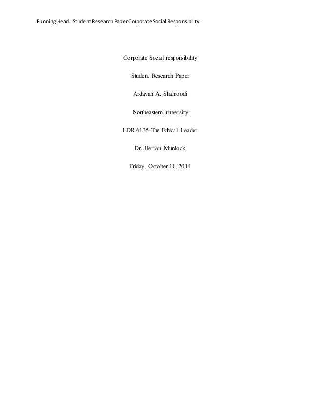 term paper on corporate social responsibility term paper on corporate social responsibility