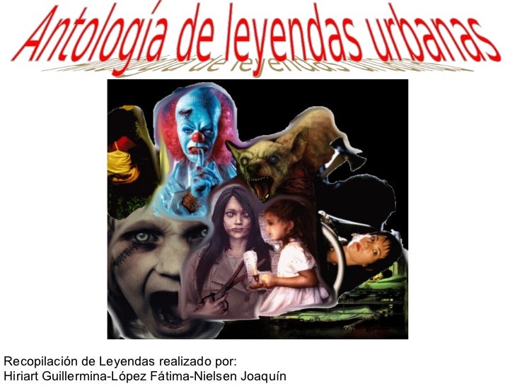 antología de leyendas urbanas