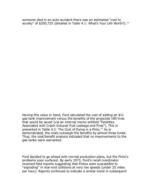 The ford pinto case image