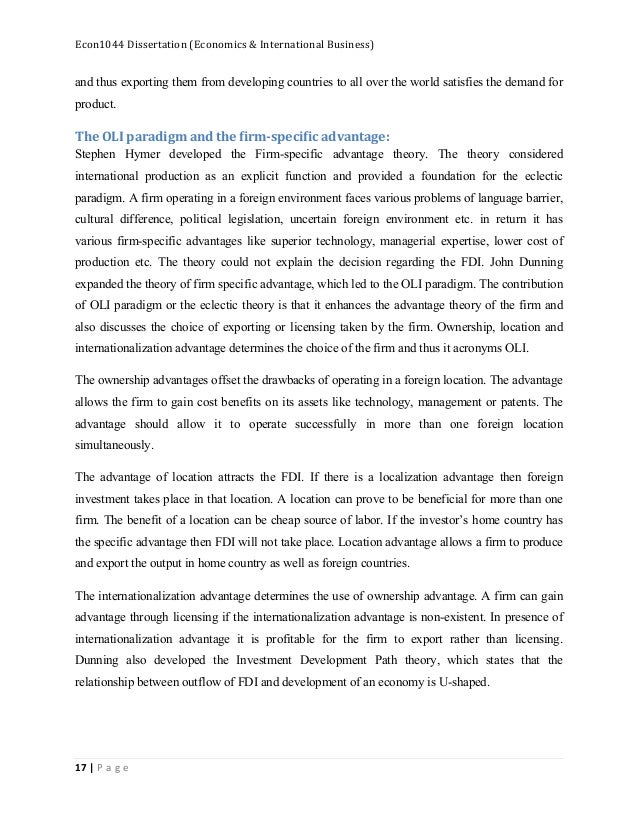 Phd dissertation business management