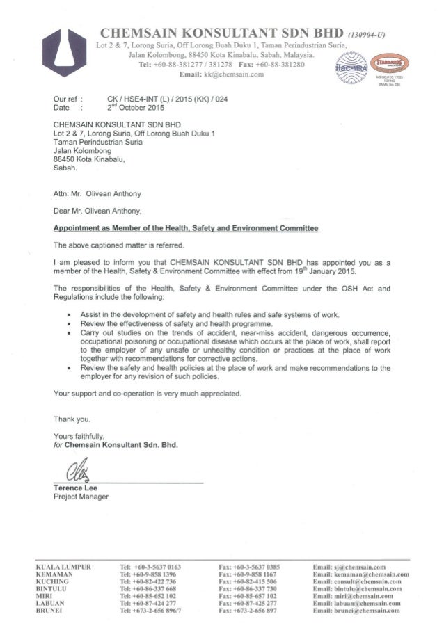 appointment letter committee member committee appointment letter template 28 images 100 appointment letter committee member committee appointment letter template 28 images 100