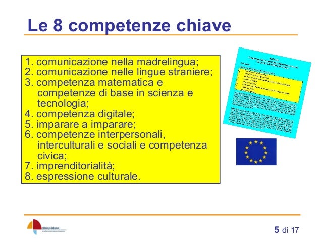 8 Competenze Chiave Per L'apprendimento Permanente Le 8 competenze chiave