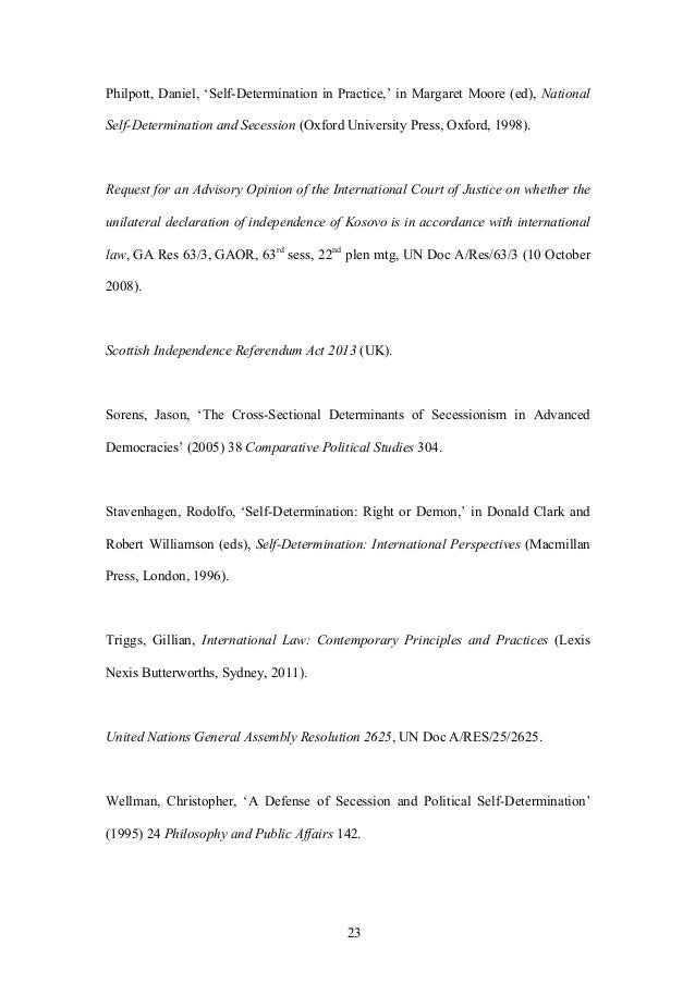 Term Paper Essays National Selfdetermination And Secession Oxford Scholarship Small Essays In English also How To Write A Thesis Sentence For An Essay National Self Determination Essay Free Selfdetermination Essays High School Narrative Essay